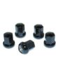 Lug Nut, replica of Porsche, Gloss Black, Each....#98-7200B-479