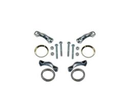 Tail Pipe or Muffler to Heater Box clamps, pair....#74-1612P-0