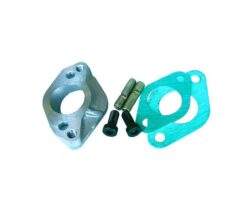 Carb Adapter, 30/31 or 30 PICT-2 to Dual Port Manifold....#15-0017-0