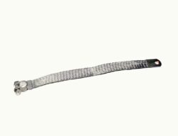 Battery Ground Strap, woven, 12" #90-0160-0