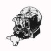 Engine Rear Mount Adapter....#95-2510-891
