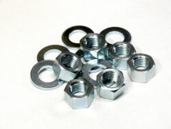 Case Half Nuts, set of six with Washers, 17mm socket size....#95-2101
