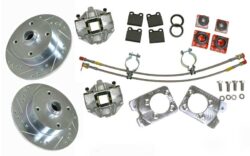 Disc Brake Conversion, Front, All Super, Drill & Slot..#87-0988CHV